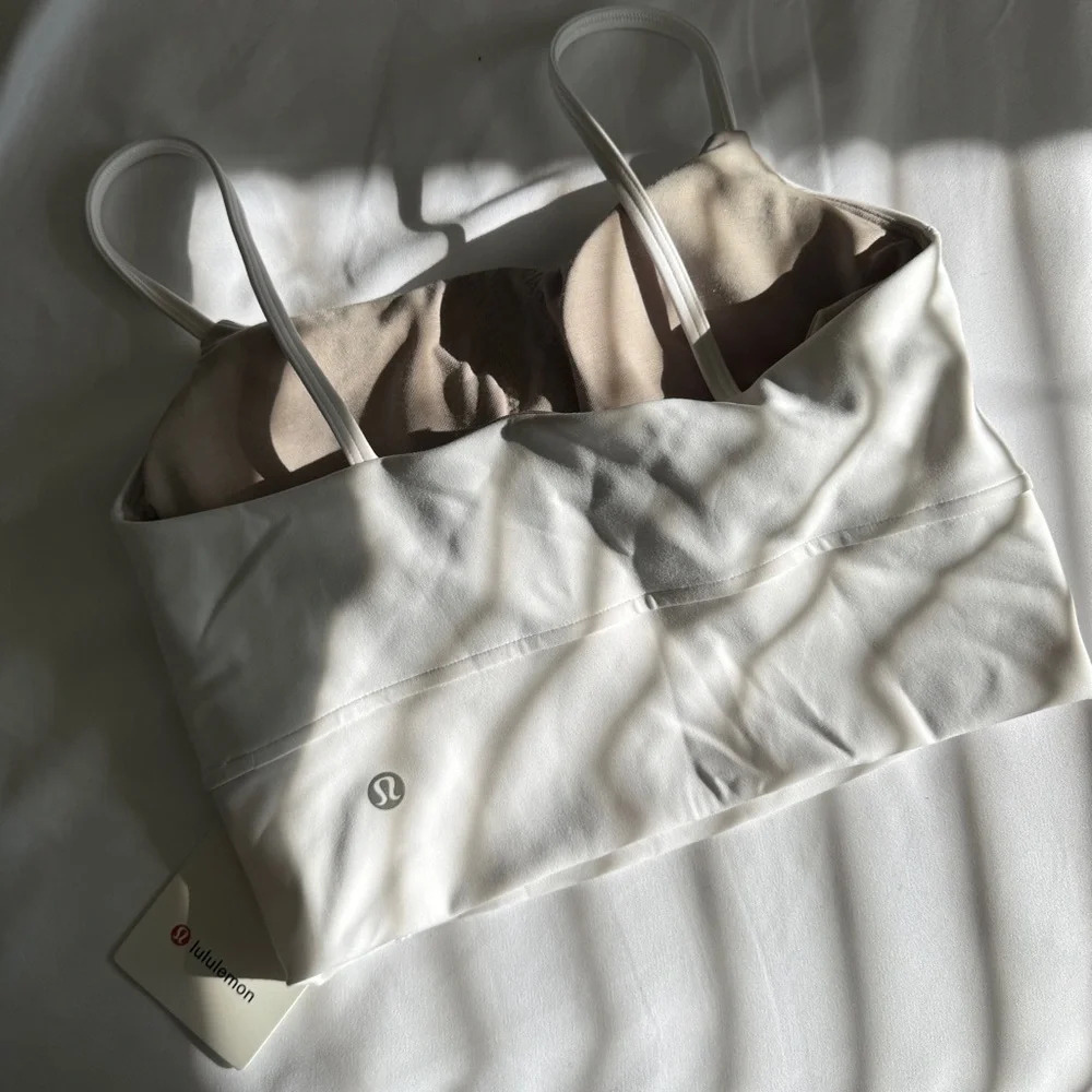 🆕🤍 Lululemon Wunder Train Strappy Tank - White - Picture 7 of 11